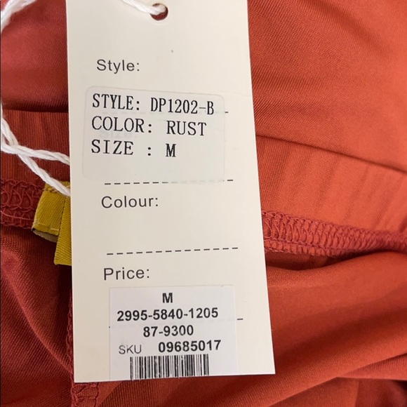 DAISY Biker Shorts silky rust M - Picture 9 of 12